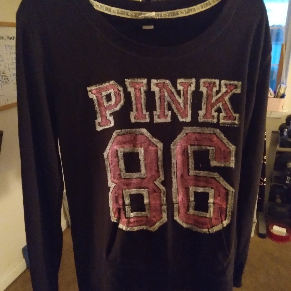 Victorias Secret pink sweatshirt